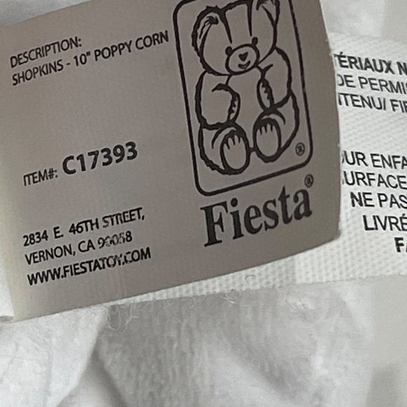 Moose Toys Fiesta Shopkins Poppy Corn Plush 10" - Picture 6 of 8